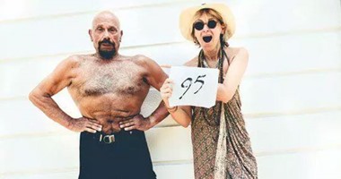 كل ما يكبر يقوى.."كاظم" 95 سنة بيلعب يوجا ويشيل حديد
