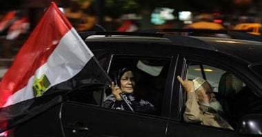 احتفالات اهالى الإسماعيلية  بقناة السويس الجديدة