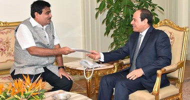 مبعوث رئيس الوزراء الهندى يؤكد للسيسى تطلع بلاده زيارته للهند