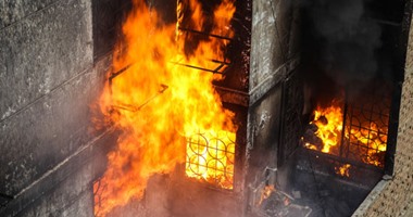 الدفاع المدنى بالوادى الجديد يسيطر على حريق بمطعم وجبات سريعة 