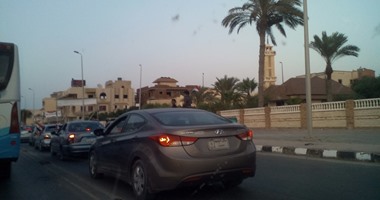 مسيرات شعبية بالعريش احتفالا بافتتاح قناة السويس الجديدة