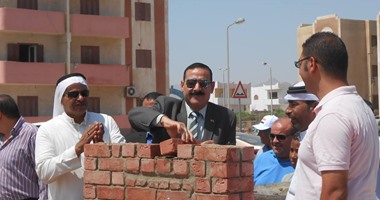 وضع حجر أساس مسجد بمدينة دهب تزامنا مع افتتاح قناة السويس الجديدة