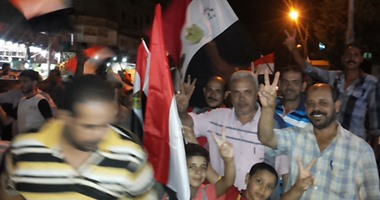 بالصور.. أهالى القنطرة غرب يرقصون حتى الصباح على أغنية تسلم الأيادى