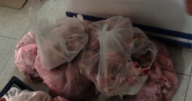 ضبط مصنع لحوم بدون ترخيص يستخدم ألوانا صناعية مخالفة فى الإسكندرية