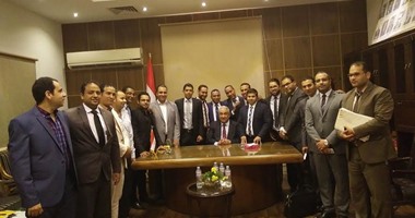 نائب رئيس مجلس الدولة السابق يؤدى يمين المحاماة أمام سامح عاشور