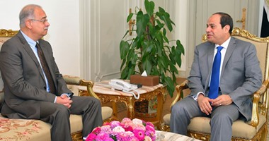 السيسي يجتمع برئيس الوزراء لبحث ضبط الأسعار والبرنامج الاقتصادى
