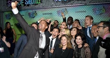 بالصور.. ويل سميث ومارجوت روبى بالعرض الخاص لـ"suicide squad" بنيويورك