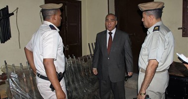 بالصور.. مدير أمن أسوان يقوم بمرور مفاجئ على قسم أول