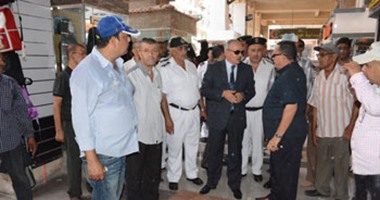 مدير أمن بورسعيد الجديد يقود أول حملة لإزالة التعديات على أملاك الدولة