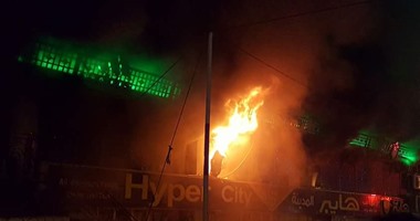 رئيس مدينة رأس البر: ماس كهربائى سبب "حريق المول" 