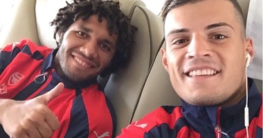 محمد الننى يطير إلى النرويج مع أرسنال