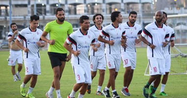 محمود حمدى يظهر لأول مرة فى مران الزمالك