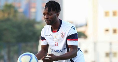بالفيديو.. أول ظهور لستانلى بقميص الزمالك أمام إنيمبا
