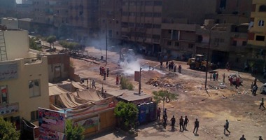 بالصور.. السيطرة على حريق محبس غاز طبيعى فى شبرا الخيمة