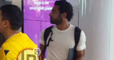 محمد صلاح يصل إيطاليا مع روما بعد انتهاء معسكر أمريكا