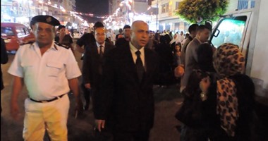 بالصور.. مدير أمن مطروح يتفقد الحالة الأمنية بشوارع المحافظة