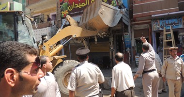 إزالة تعديات على 37 فدانا من أملاك دولة بالوادى الجديد