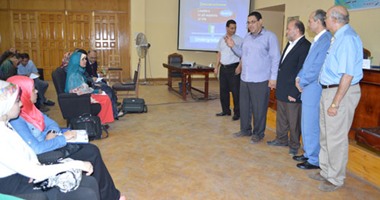 افتتاح مشروع "الطرق المؤدية إلى التعليم العالى" بجامعة الفيوم