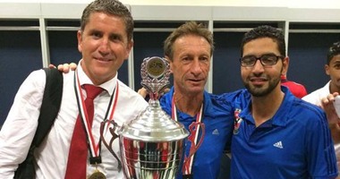 "جاريدو" يحتفل بالسوبر ويشكر اللاعبين والألتراس