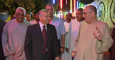 محافظ الأقصر يشهد الذكرى السنوية للشيخ طاهر الحامدى