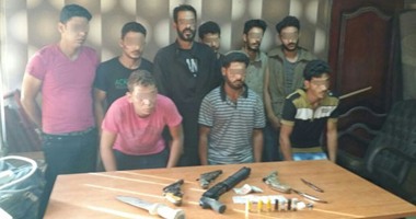 القبض على تشكيل عصابى تخصص فى خطف المواطنين بالمنيا