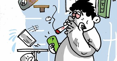 كاريكاتير "اليوم السابع" يتناول زلزال مِصْر الأخير