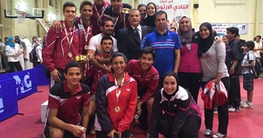 بالصور.. مصر تتربع على عرش كرة الطاولة العربية فى الأردن