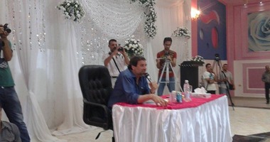 خالد يوسف من كفر شكر: سأموت "كمداً" إن لم أنجح فى البرلمان