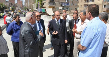 بالصور.. محافظ الجيزة يأمر برفع شادر "لحوم" يحتل شارعا بـ"البراجيل"
