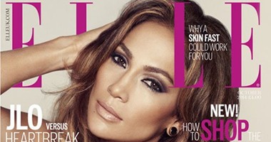 بالصور .. جنيفر لوبيز تتصدر غلاف مجلة   " ELLE UK "