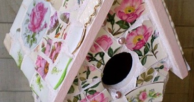 بالصور.. قطع ديكور ملونة ورائعة من "كسر الصينى"