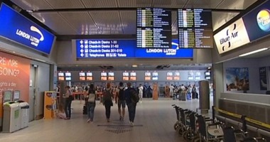 مطار لوتون بلندن: العثور على الطرد المشبوه فى منطقة المراقبة الامنية