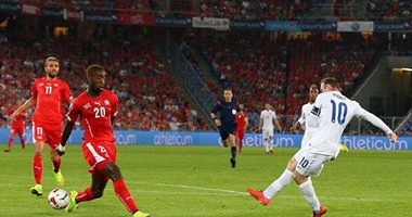 تعادل سلبى بين إنجلترا وسويسرا فى الشوط الأول