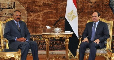 الرئيس الإريترى يغادر القاهرة عقب لقاء الرئيس السيسي