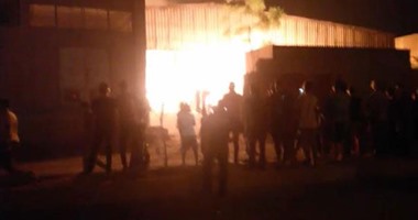 "صحافة المواطن": اندلاع حريق ضخم بمصنع "طوب" بالدقهلية