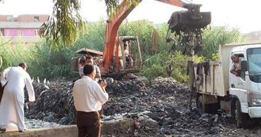 ‏ كفر شكر تبدأ أكبر حملة لتطهير الترع والمصارف بالقليوبية