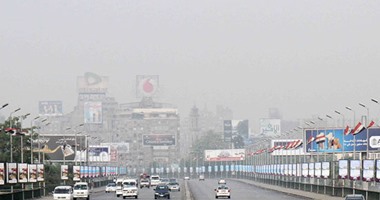 شبورة خفيفة فى سماء القاهرة والجيزة