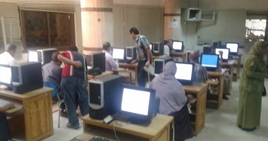بالصور.. أول تجربة لاختبارات مميكنة لتولى الوظائف الإشرافية بكفر الشيخ