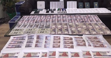 ضبط عاطلين بحوزتهما نقود مزورة وكمية من مخدر الاستروكس بمترو كلية الزراعة