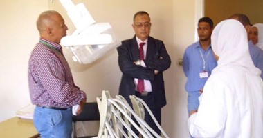 مدير التأمين الصحى بالشرقية يتفقد عيادة مركز الإبراهيمية