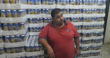 بالصور.. ضبط كمية من الخمور مختلفة الأنواع فى حملة بسوهاج