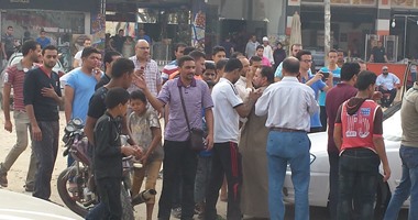 إعادة فتح طريق المحلة - طنطا بعد فض تجمهر الأهالى 