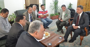 بالصور..وزير القوى العاملة للعاملين بالجامعة العمالية: لن يضار عامل فى رزقه