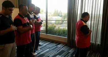 لاعبو الأهلى "يذبحون" عجل فى جنوب أفريقيا