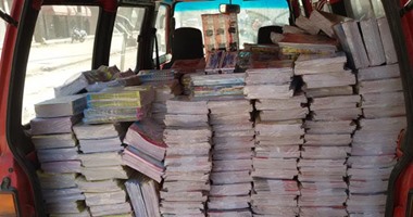 بالصور.. توزيع أدوات مدرسية على الطلاب الفقراء بالخانكة