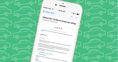 بالخطوات.. كيف تعرف تقييم فريق تطبيق Uber لك