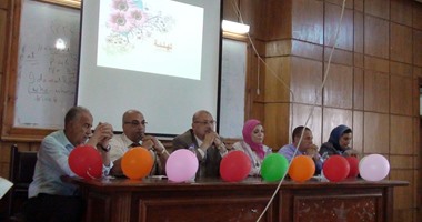 بالصور.. كلية التربية جامعة دمنهور تنظم حفلا لاستقبال الطلاب الجدد
