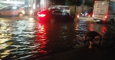 الإسكندرية تغرق فى "شبر مية" مع أول "نوة" قبل حلول الشتاء