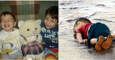 ديلى ميل : تنشر صور للطفل الغارق مع والده وشقيقه