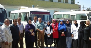 بالصور.. وزارة السكان تطلق قافلة سكانية بقرية الركابية بكفر البطيخ بدمياط
